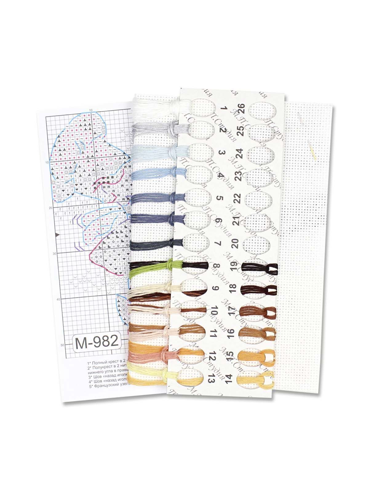 Kit de punto de cruz MP Studia “Chefs expertos” SM-982