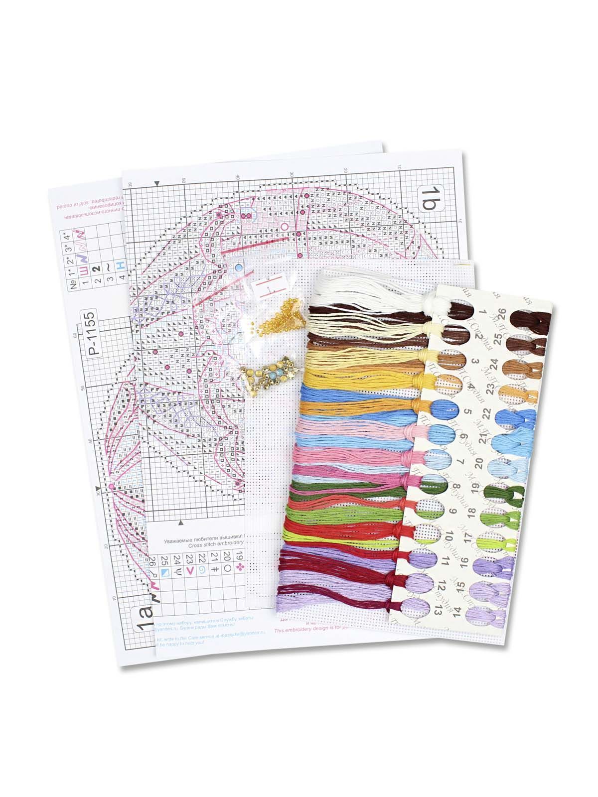 Kit de point de croix MP Studia « Bouquet du ciel » SR-1155