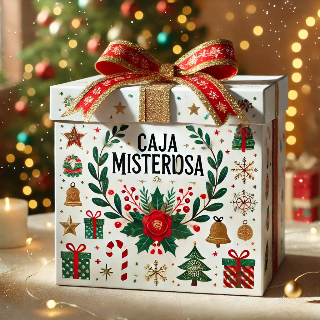 Caja Misteriosa Regalo de Navidad - Punto y Arte