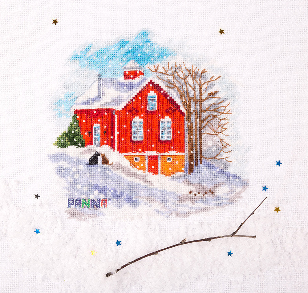 Seasons: Autumn and Winter - Panna - Cross Stitch Kit DE-7002