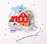 Seasons: Autumn and Winter - Panna - Cross Stitch Kit DE-7002