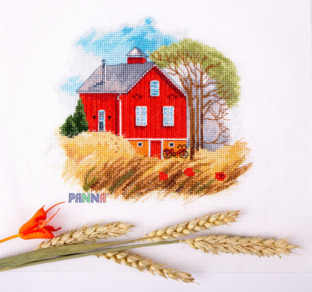 Jahreszeiten: Herbst und Winter - Panna - Kreuzstich-Set DE-7002