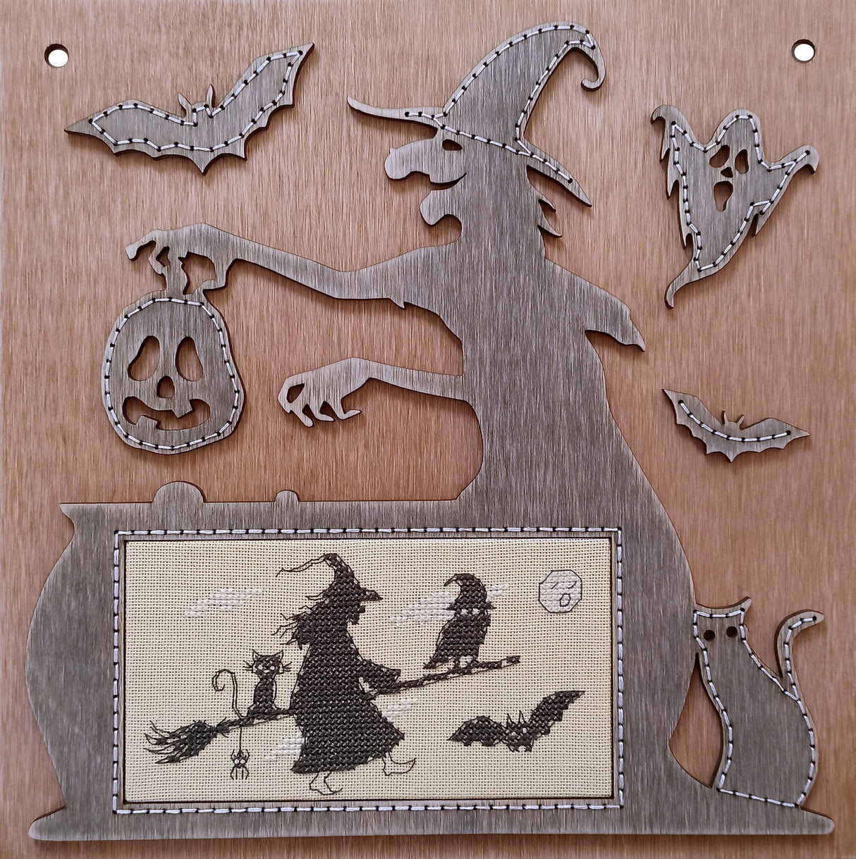 Ombres d'Halloween - DI-02 NeoCraft - Kit de point de croix