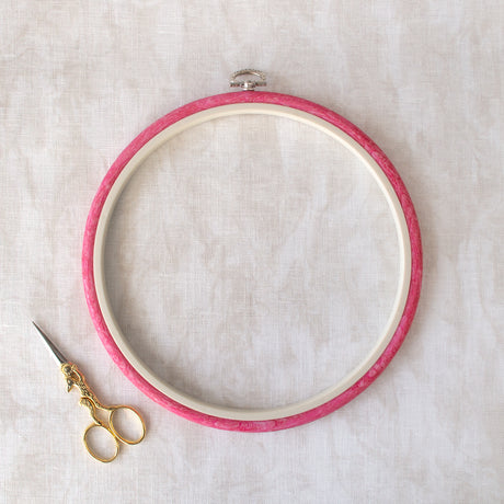 Cadre-cadre Nurge Hoop en rose : une touche délicate pour votre broderie et votre décoration