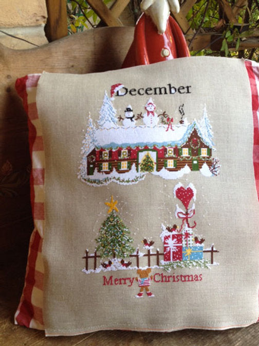 December - Lilli Violette - Cross Stitch Chart