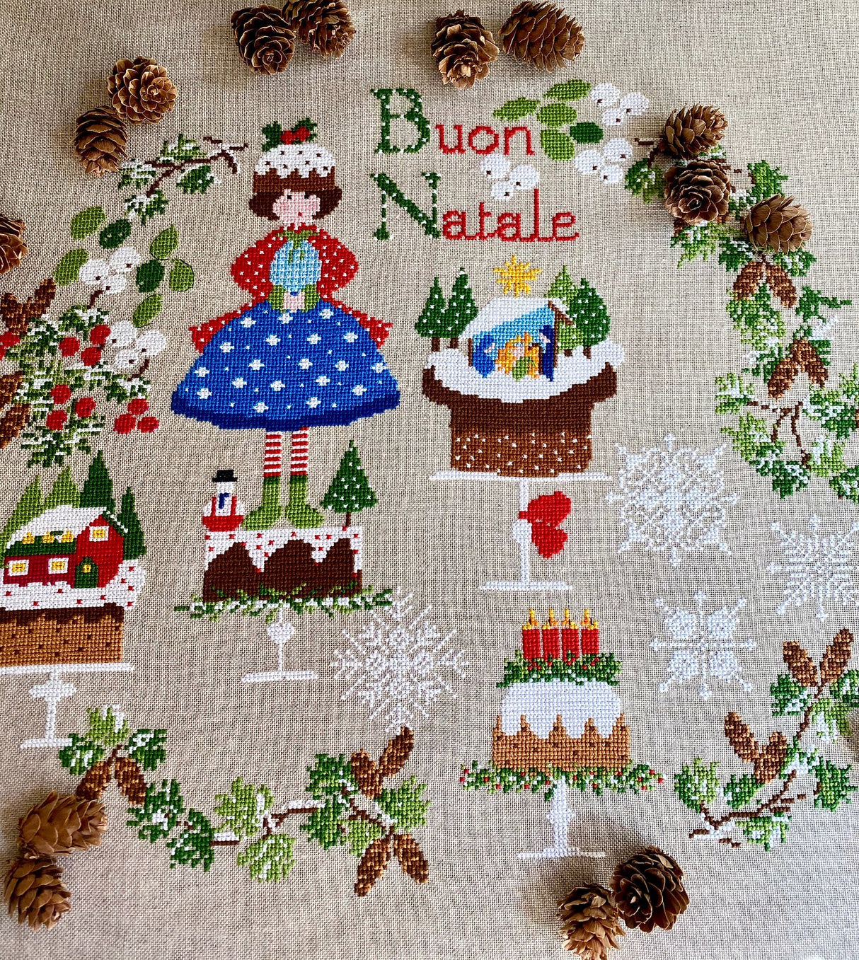 Dolci Regali di Natale - Lilli Violette - Cross Stitch Chart