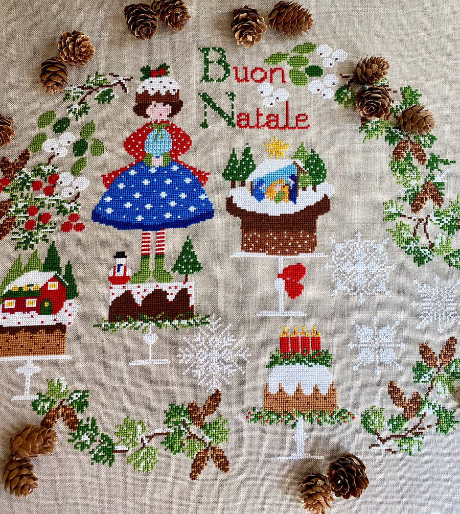 Dolci Regali di Natale - Lilli Violette - Gráfico de punto de cruz