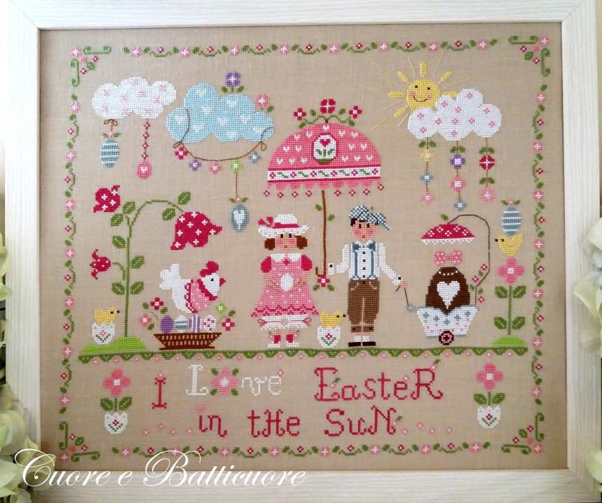 Easter in the Sun - Cuore e Batticuore - Cross Stitch Chart