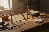 Luca-S Frame Easel for Cross Stitch - Multipurpose and Oak Wood