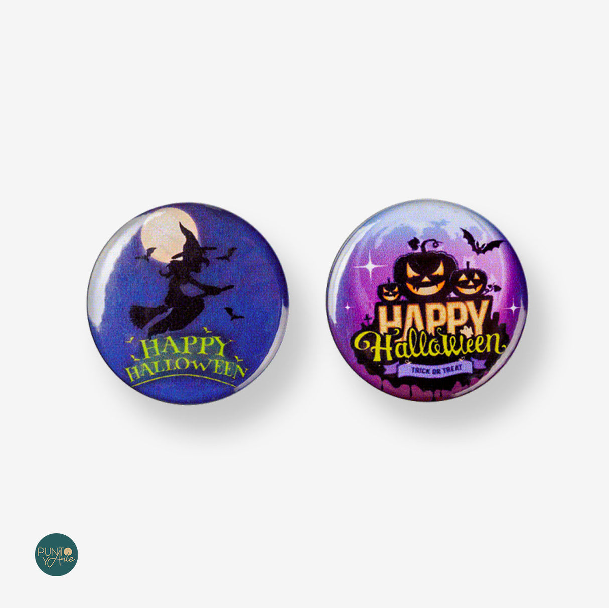 Happy Halloween. Witch. Magnetic needle holder - Magnets. FLMH-105(M)