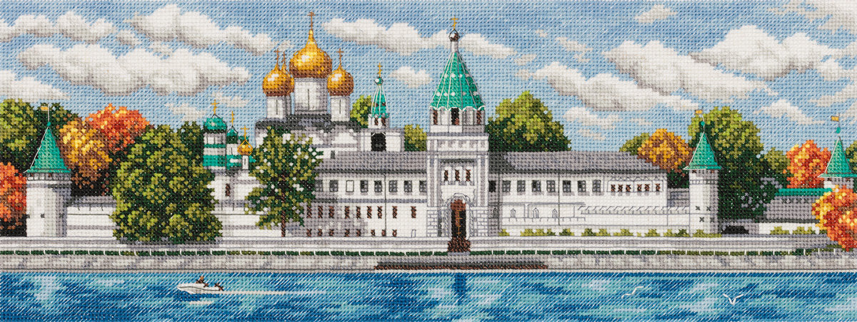 Stadt - G-7197 Panna - Kreuzstich-Set