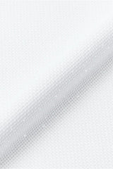 WHITE Aida Fabric 14ct. IRISADA DMC Precut - S