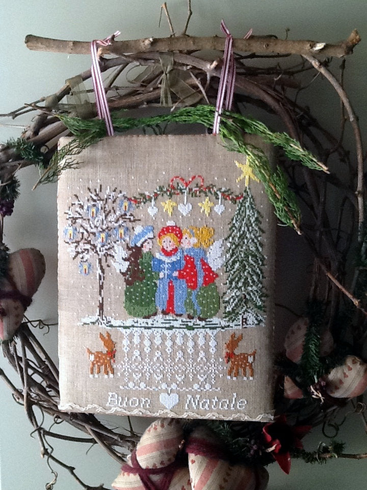 Giorni di Neve - Lilli Violette - Gráfico de punto de cruz