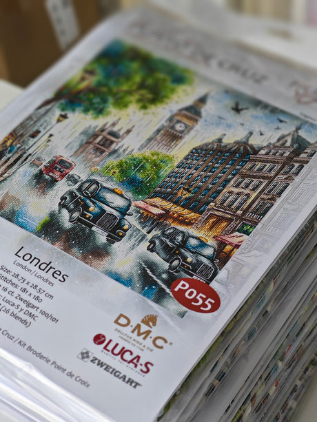 Kit de point de croix « Londres » par Stitch and Art - P055