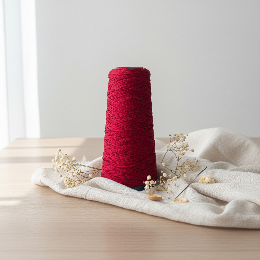 DMC 815 Cono - 100gr. aprox. 425 Metros - Color 815