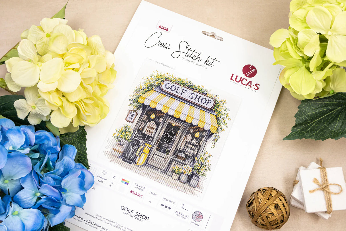 Kit de Punto de Cruz Luca-S – Golf Shop B1438