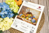 Kit de punto de cruz Luca-S BU5113 Autumn Harvest – contenido y detalles del kit (2)