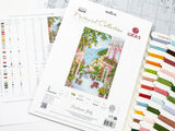 Luca-S Cross Stitch Kit “Positano, Italy” PK02 – Mediterranean Coastal Landscape 17.5x26 cm