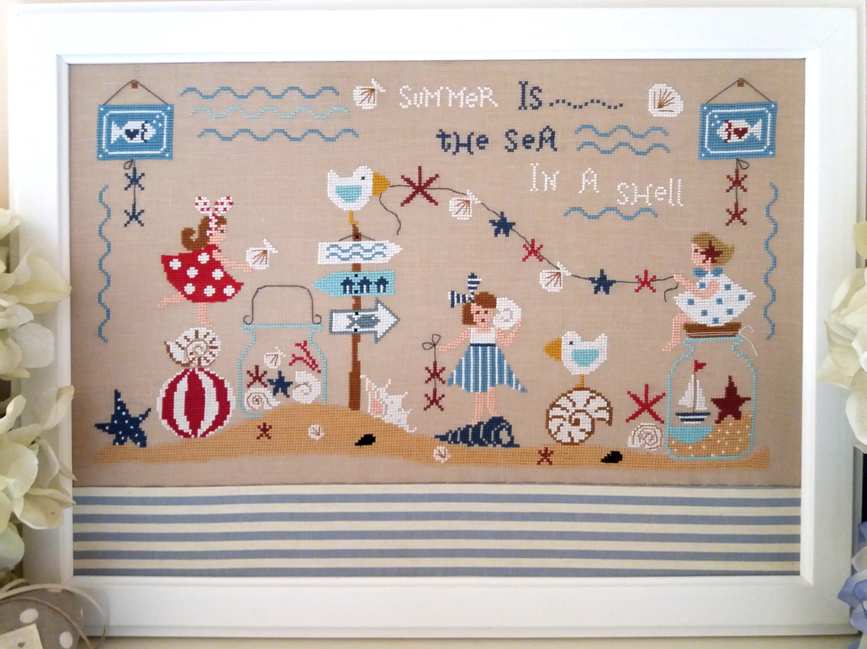 Il Mare in una Conchiglia - Cuore e Batticuore - Cross Stitch Chart