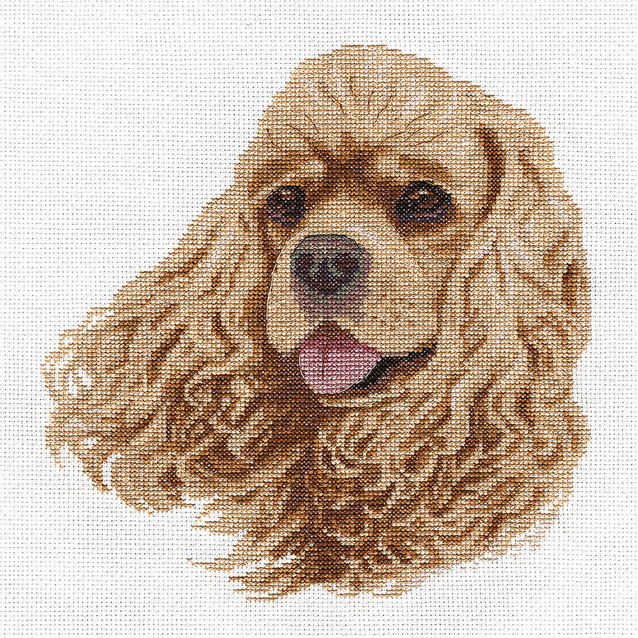 Cocker Spaniel - Panna - Cross Stitch Kit J-1785