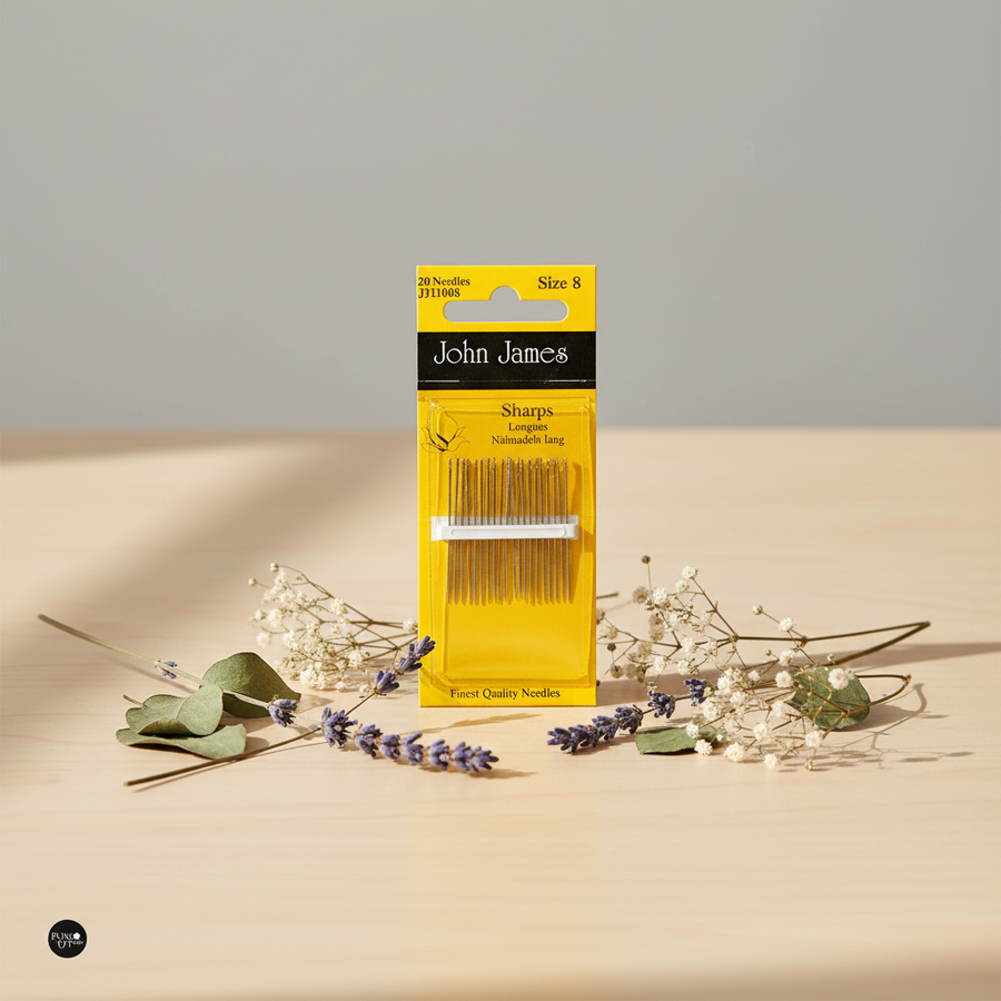 Nr. 8 Shraps. Handnähnadeln John James JJ11008: Vielseitige Werkzeuge für deine Handnähprojekte