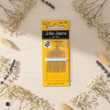 No. 3-9 Sharps. Agujas para Coser a Mano John James JJ11039: Herramientas Esenciales para la Costura Manual
