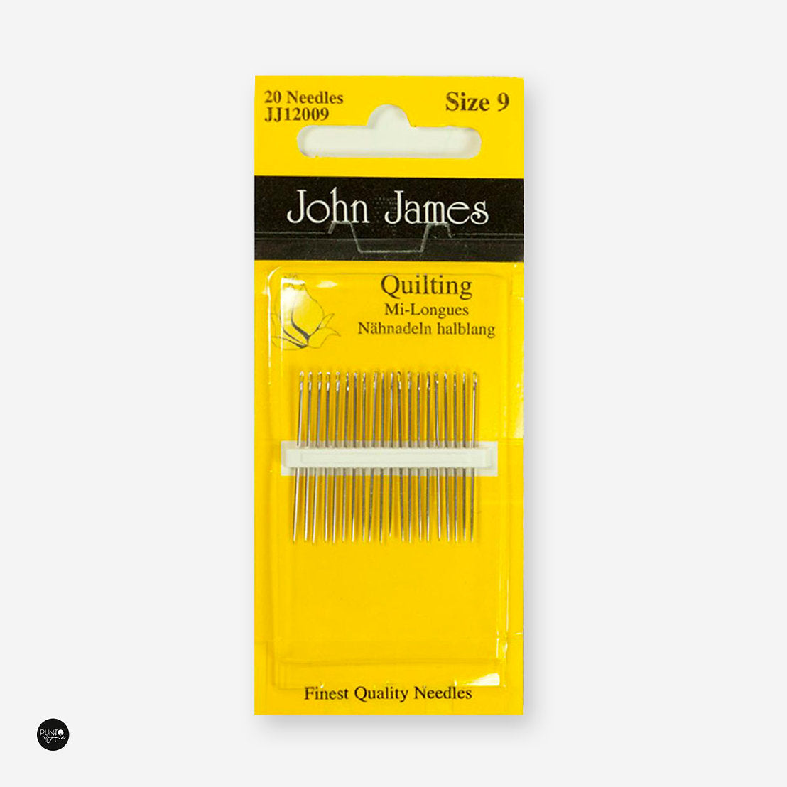 John James JJ12009 No. 9 Short Quilting Needles: The Essential Tool for Your Quilting Projects
