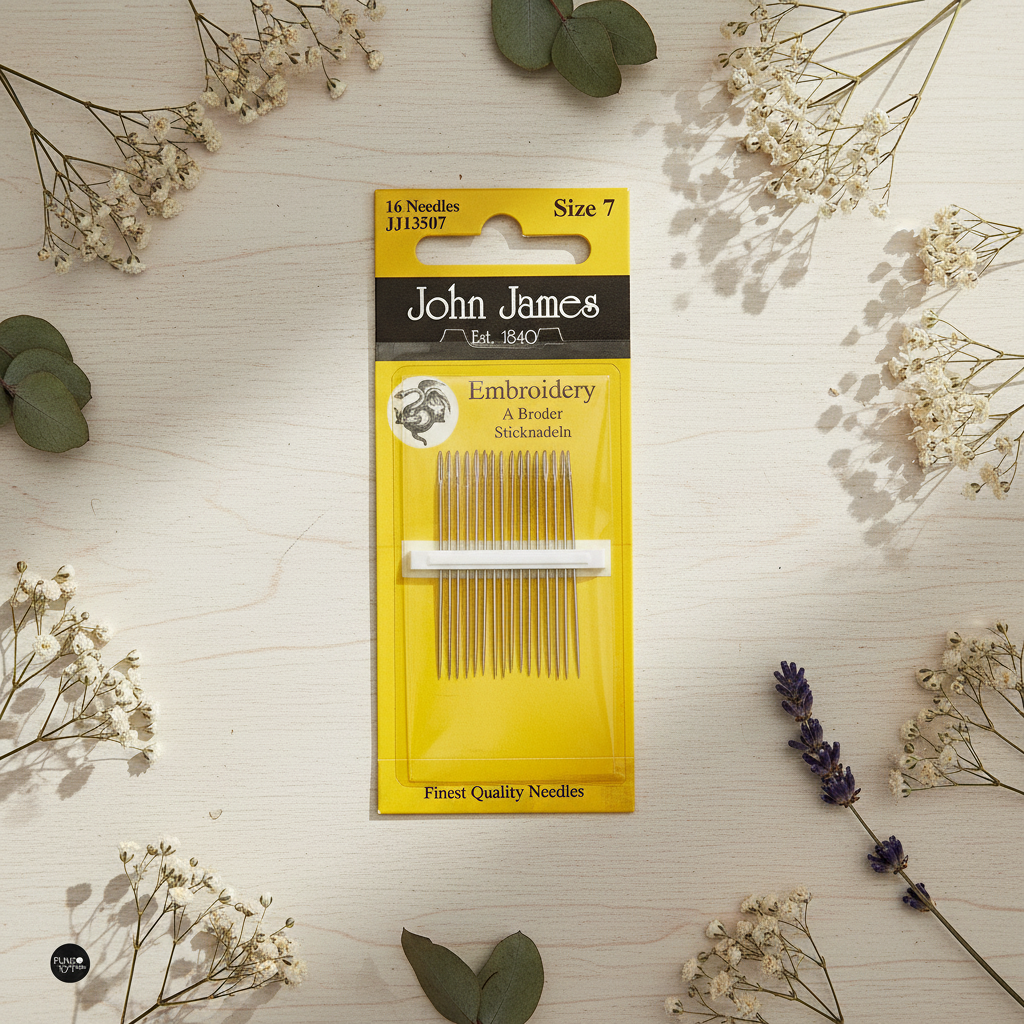 Crewel-Sticknadeln Nr. 7 John James JJ13507: Das unverzichtbare Werkzeug für deine Stickprojekte