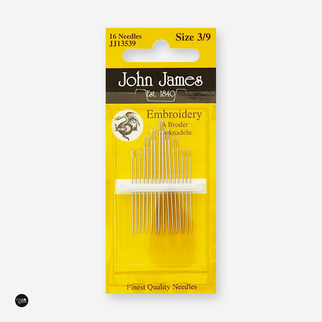 Crewel-Sticknadeln Nr. 3-9 John James JJ13539: Qualität und Vielseitigkeit für deine Stickprojekte
