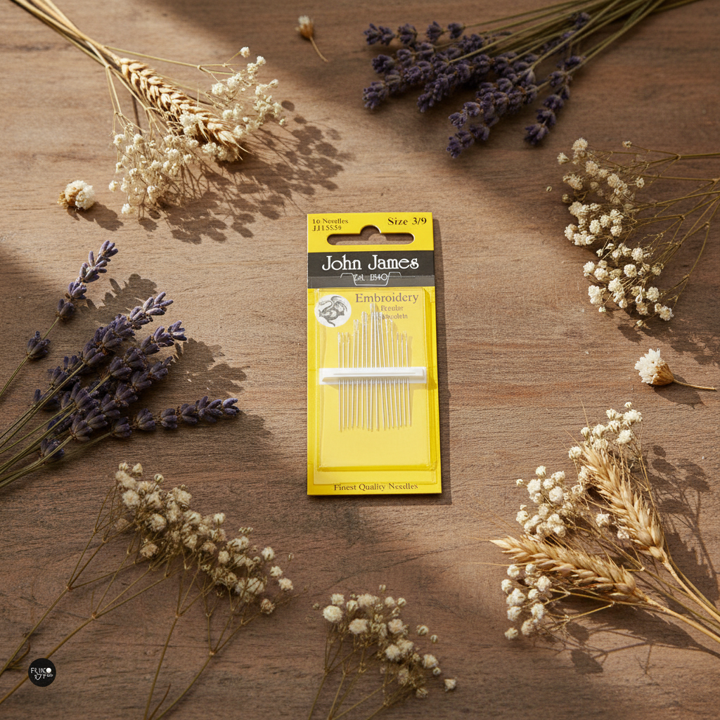 Agujas para Bordado Crewel No. 3-9 John James JJ13539: Calidad y Versatilidad en tus Proyectos de Bordado