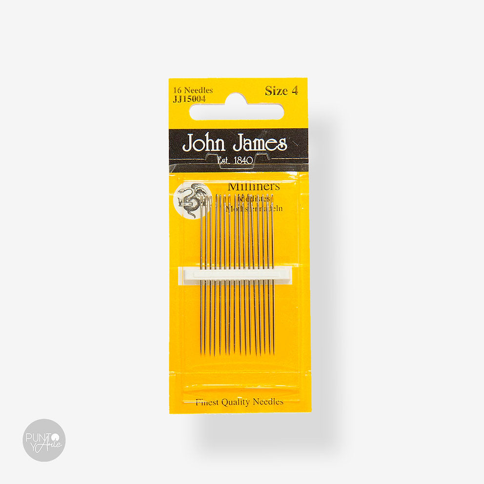 Milliners / Straws Needles N°4 - John James JJ15004E: Essential Tools for Creative Projects