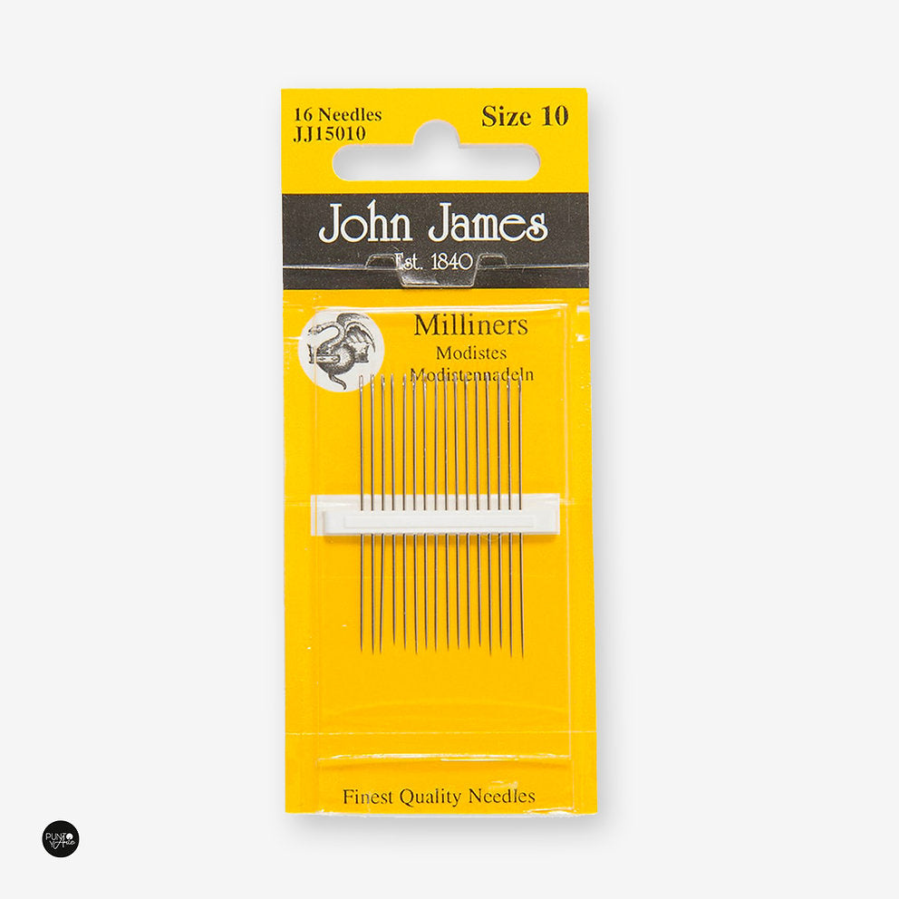 Set di Aghi Moda Milliners di John James, Misura 10 JJ15010E