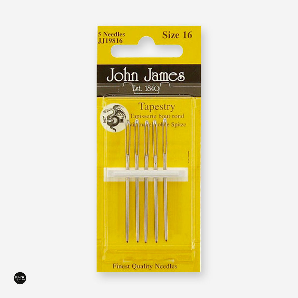 Half Knit Needles No. 16 - John James JJ19816: The Perfect Tool for Your Half Knit Projects