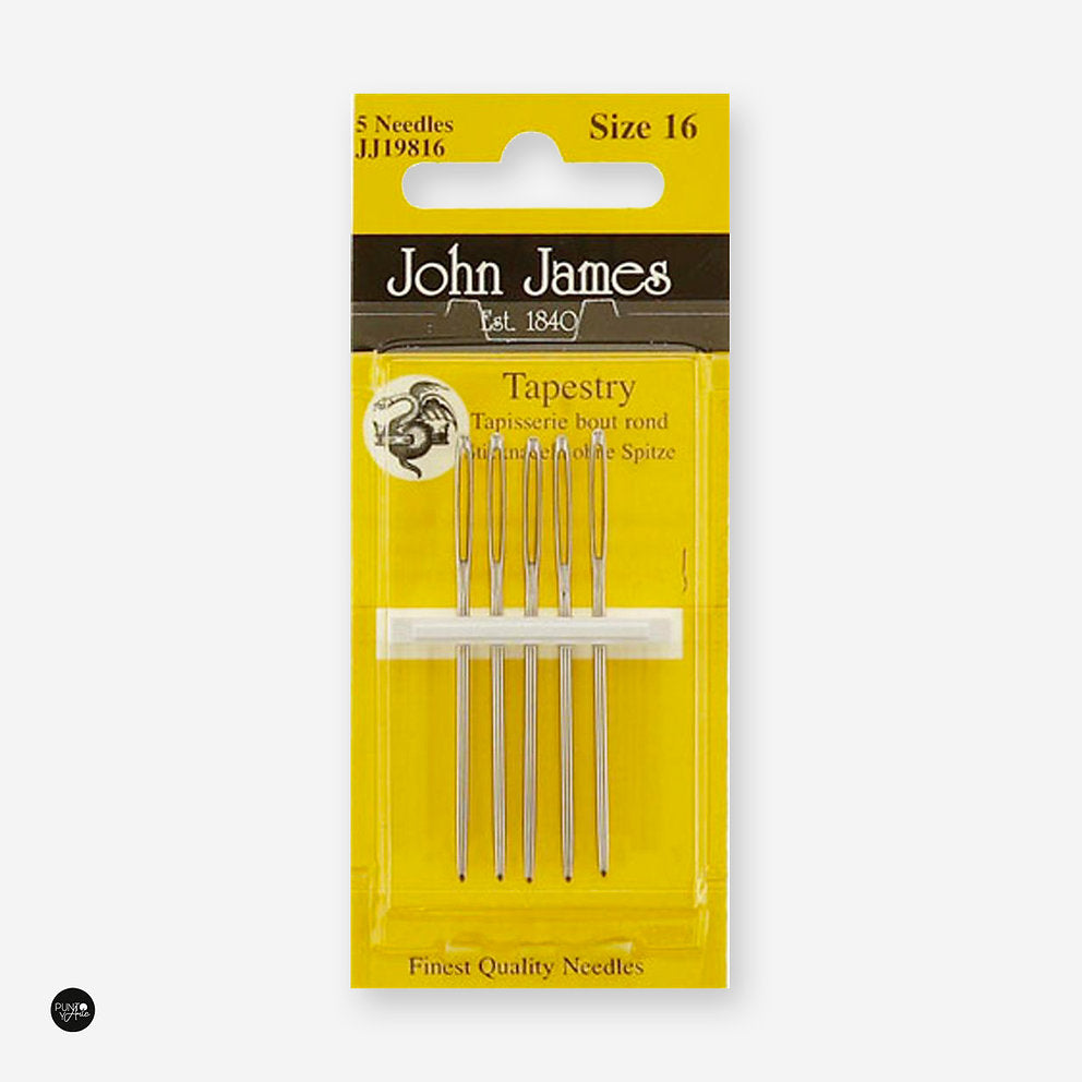 Nadeln für Halbzwirn Nr. 16 - John James JJ19816: Das perfekte Werkzeug für deine Halbzwirn-Projekte