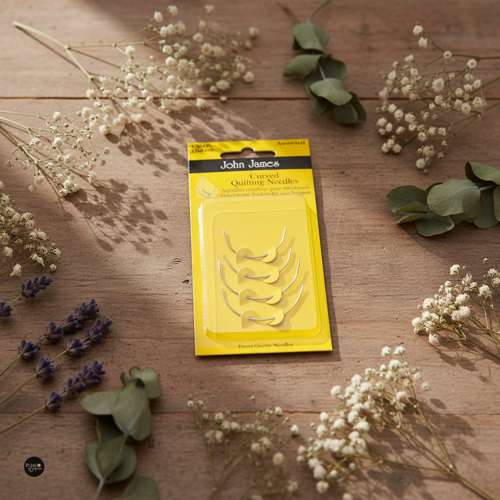 Agujas de acolchado curvas John James JJ60400E: Añade un Toque Especial a Tus Proyectos de Costura
