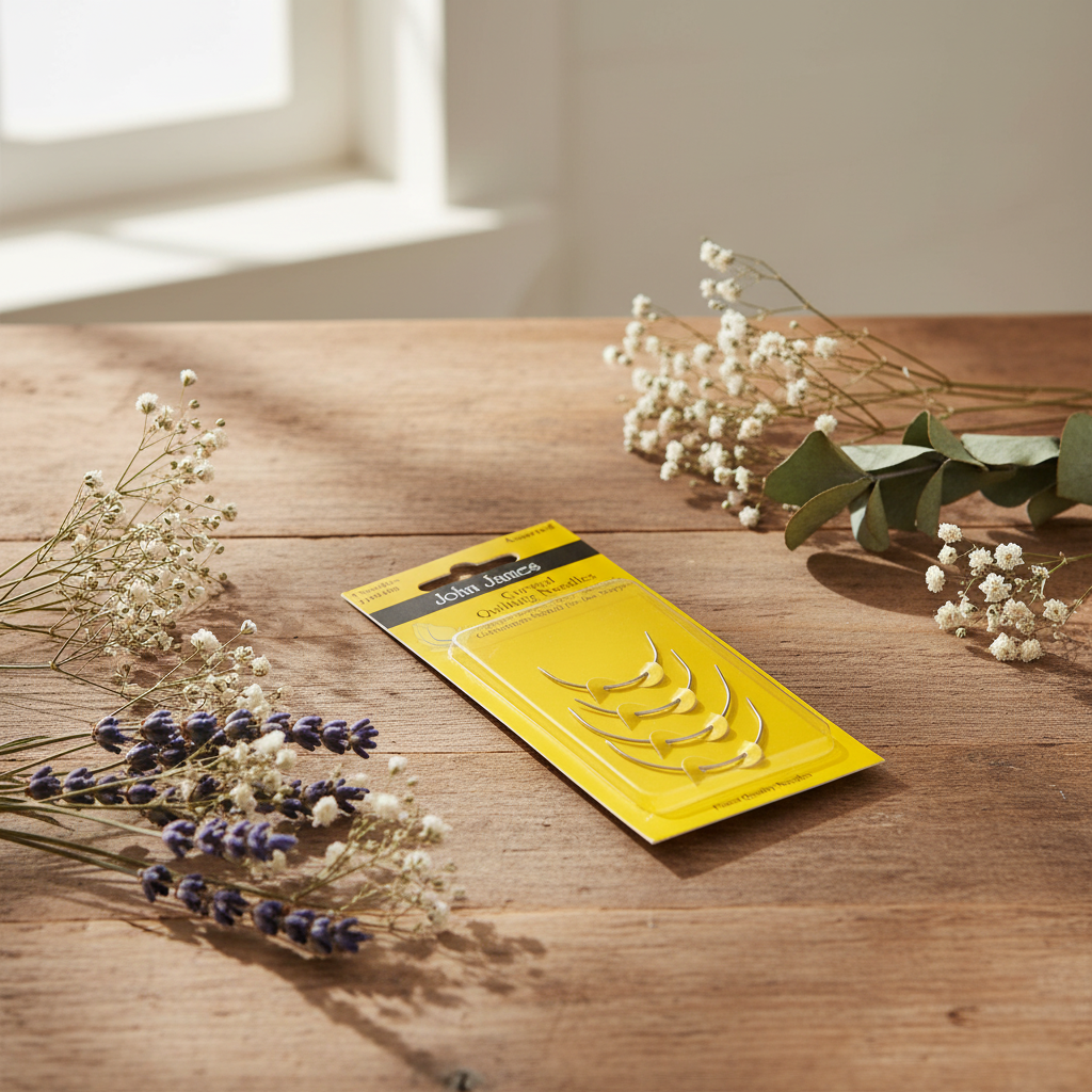 Agujas de acolchado curvas John James JJ60400E: Añade un Toque Especial a Tus Proyectos de Costura