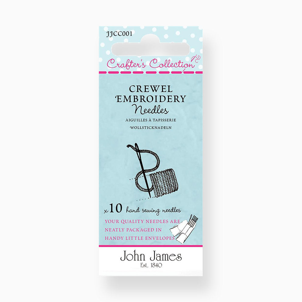 Crewel Embroidery Needles - John James JJCC001: The Perfect Choice for Your Embroidery Projects