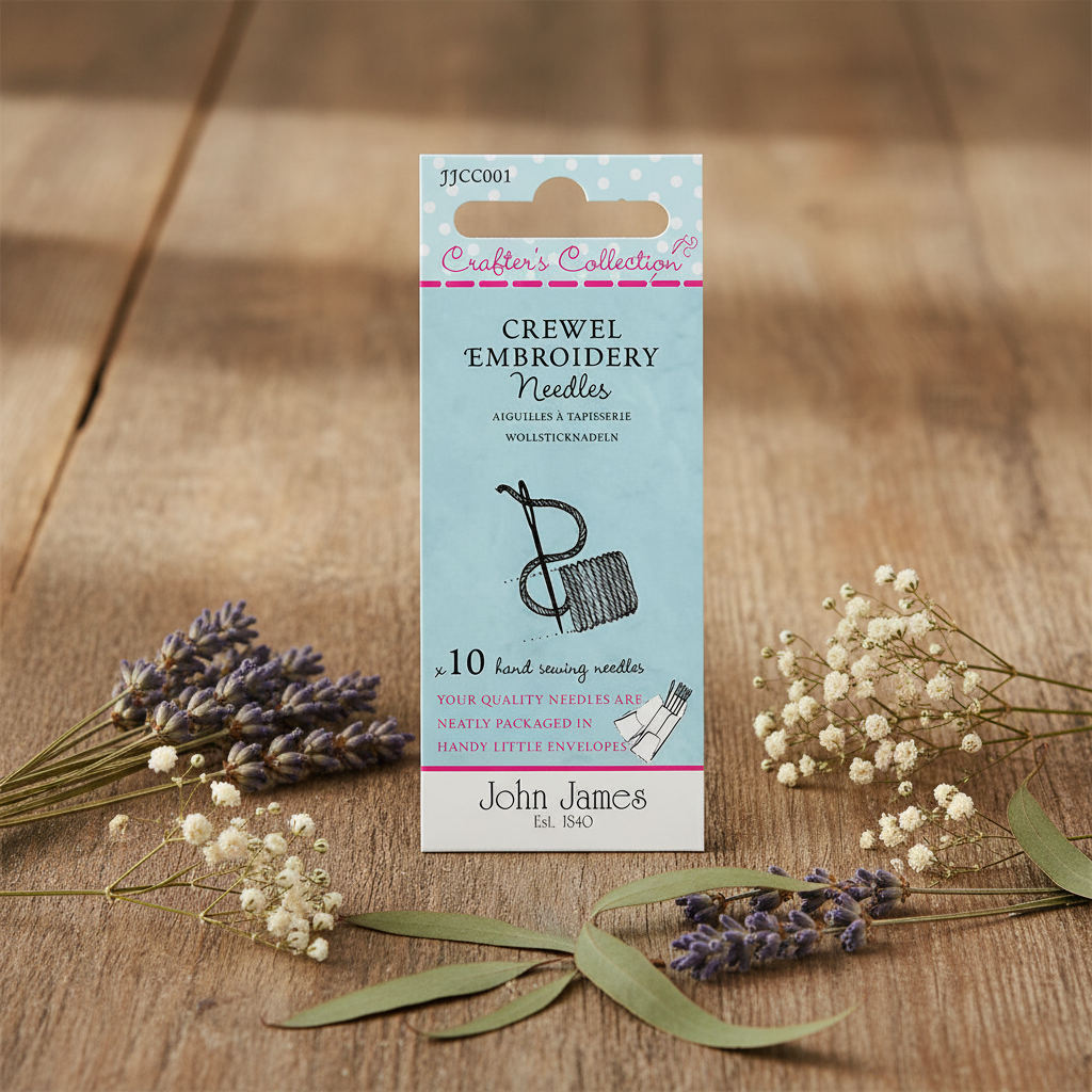 Crewel Embroidery Needles - John James JJCC001: The Perfect Choice for Your Embroidery Projects