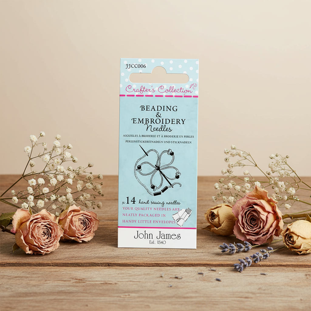 Agujas para Abalorios y Bordado - John James JJCC006