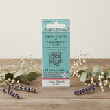 Assortiment d'aiguilles pour point de croix - John James Nr.24-26 JJCC013 : Polyvalence et précision dans vos projets de broderie