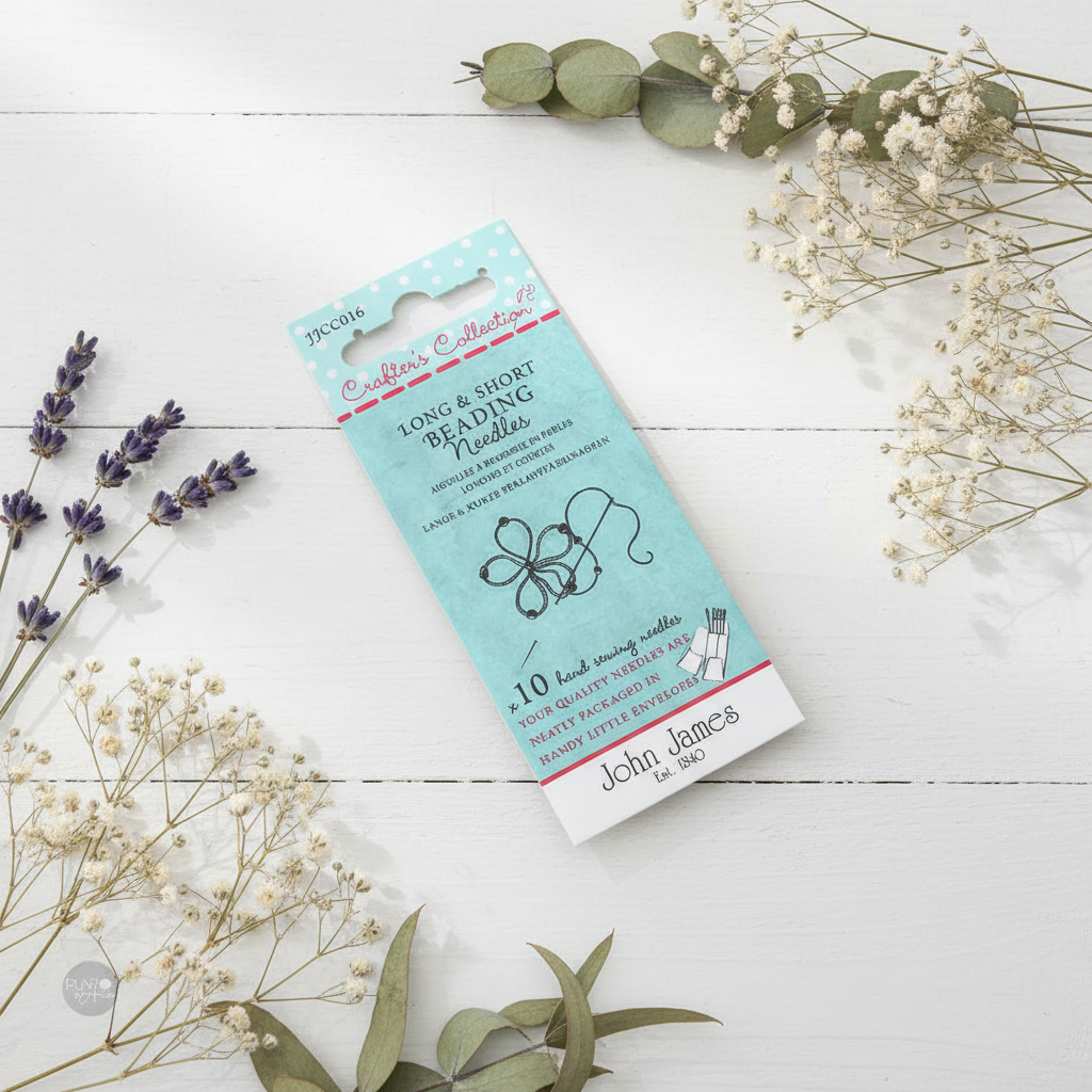 Agujas para Abalorios Largas y Cortas - John James JJCC016: Versatilidad y Precisión en el Mundo de las Cuentas
