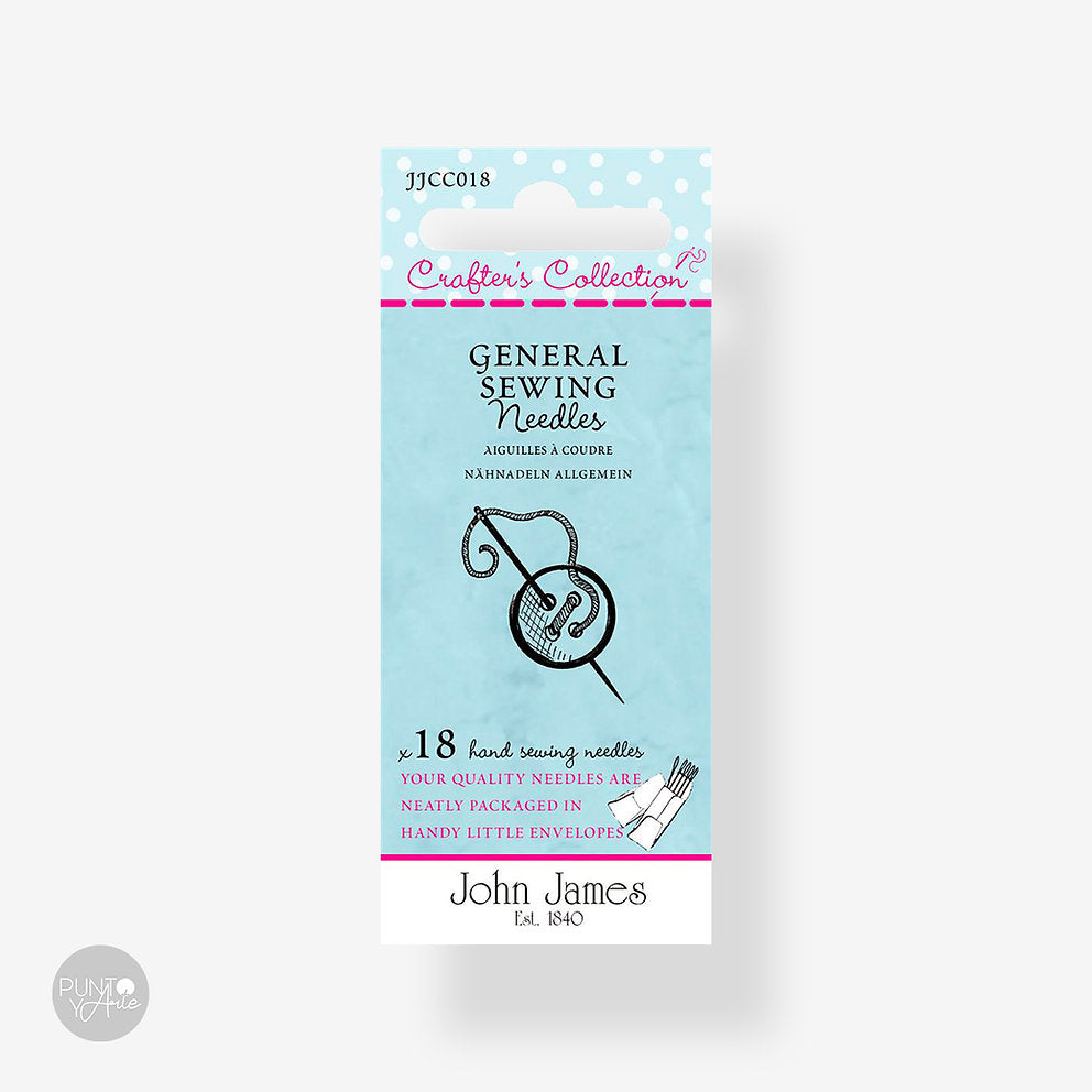 Sewing Needles (General) - John James JJCC018: Essential Tools for Your Sewing and Mending Projects