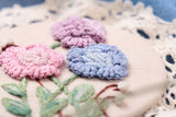 Brooch. Clover and Sweet Pea - JK-2212 Panna - Traditional Embroidery Kit