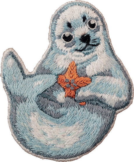 Brooch. Baby Seal - JK-2213 Panna - Traditional Embroidery Kit