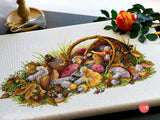 K-127 Still Life with Mushrooms - Merejka - Cross stitch kit