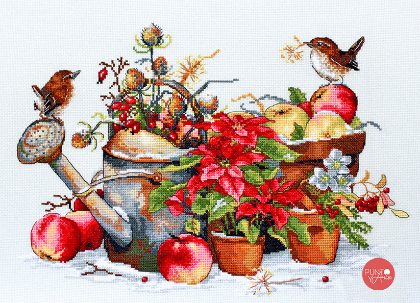 K-129 December - Merejka - Cross stitch kit