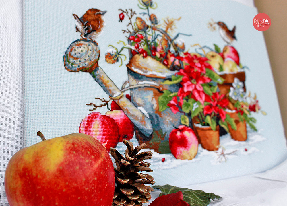 K-129 December - Merejka - Cross stitch kit