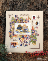 Cross stitch kit "Autumn Sampler" by Merejka - K-131