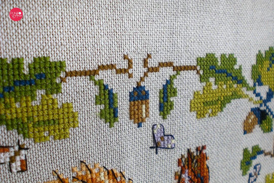 K-146A Squirrel - Merejka - Cross stitch kit