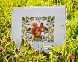 K-146A Squirrel - Merejka - Cross stitch kit